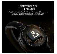GAMEPOWER AERO ULTRA SIYAH 7.1 BT GAMING KULAKLIK
